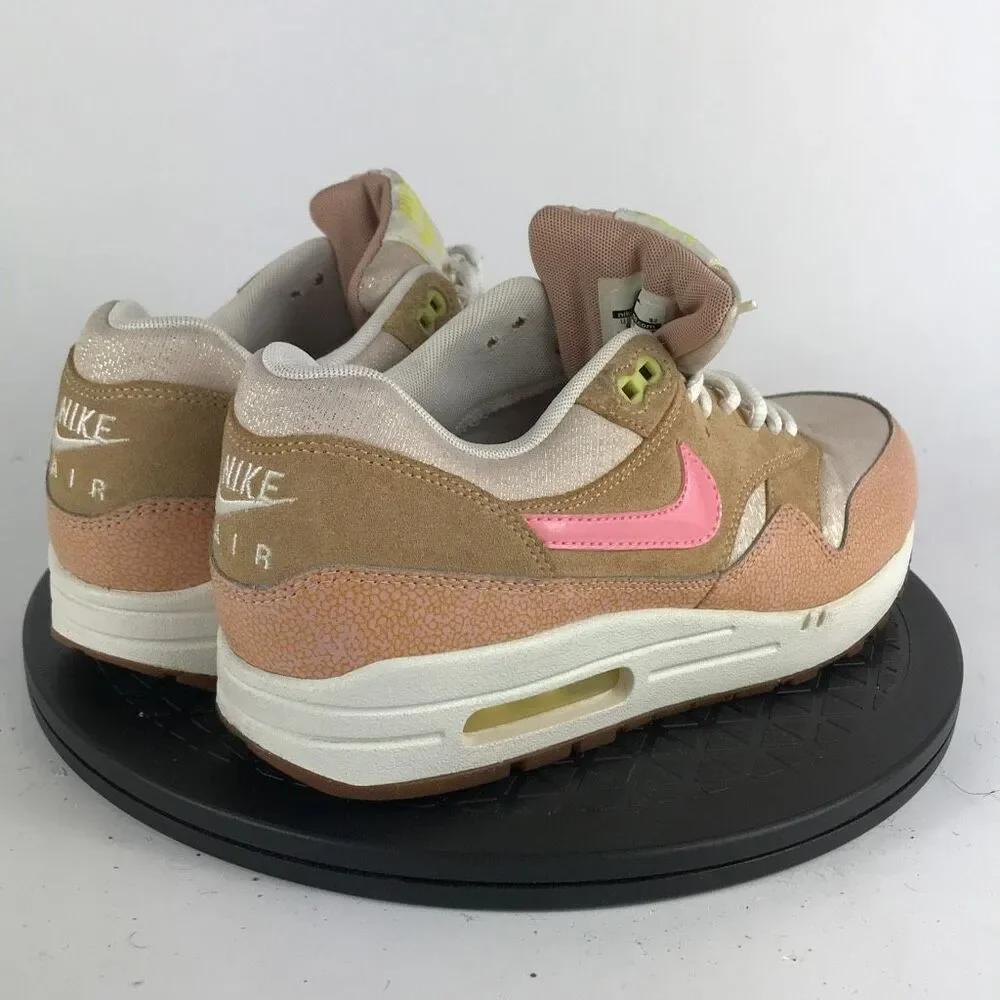 Nike Air Max 1 PRM Dusted Clay/Pink Running Shoes 454746-201 Women’s Size 9 - Picture 5 of 13